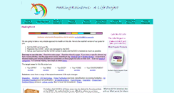 Desktop Screenshot of healingrainbows.com
